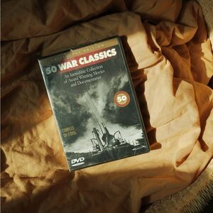 50 War Classics Collector’s Edition (5-DVD Set) NEW Sealed WWII Military History